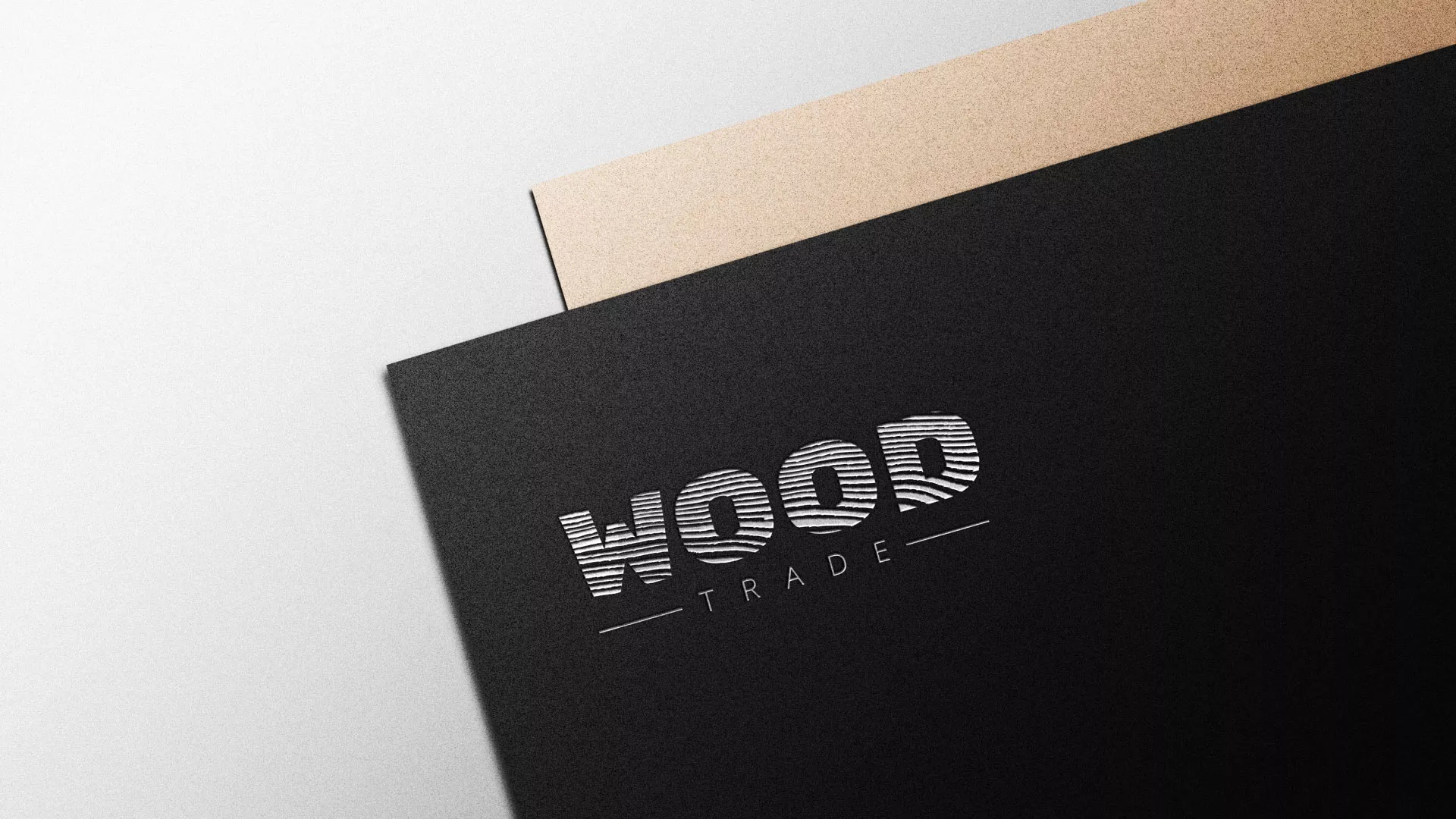Разработка логотипа для компании «Wood Trade» в Химках