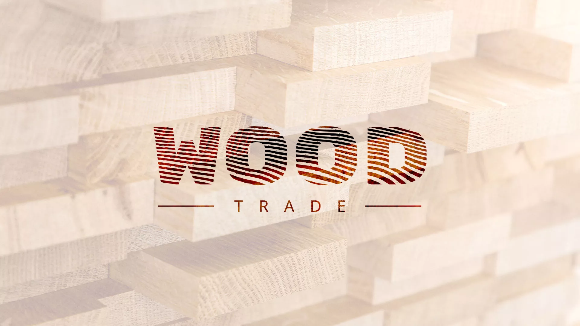 Разработка логотипа для компании «Wood Trade» в Химках