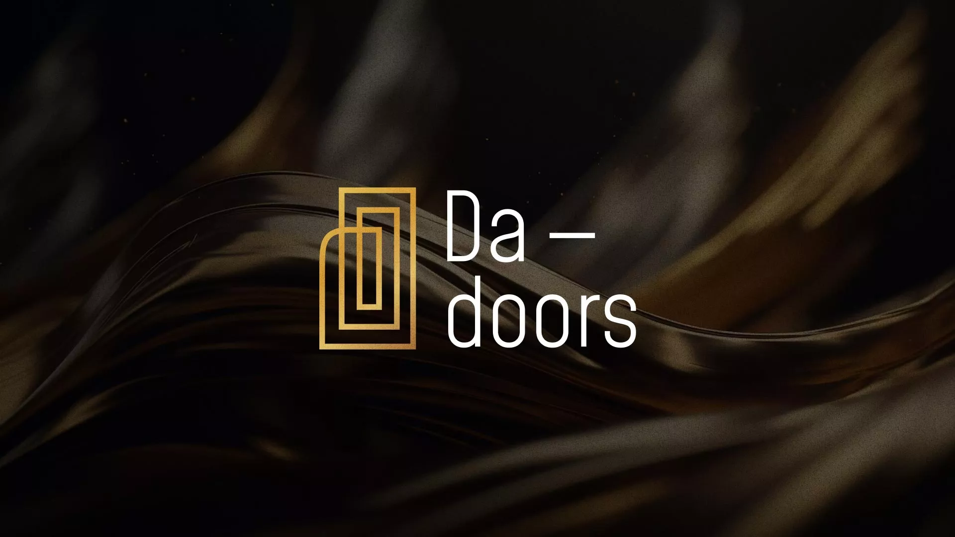 Разработка логотипа для компании «DA-DOORS» в Химках